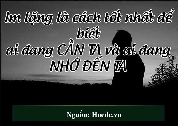 Thà rằng cô đơn vì không yêu ai cả...còn hơn yêu ai đó mà vẫn cô đơn.