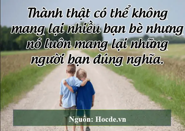 Những viên ngọc có thể rất quí giá. Nhưng những người bạn mới là vô giá.